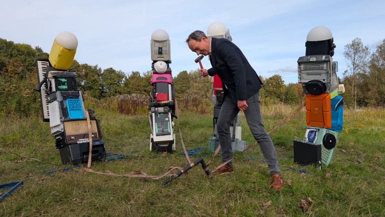 Onthulling door de wethouder