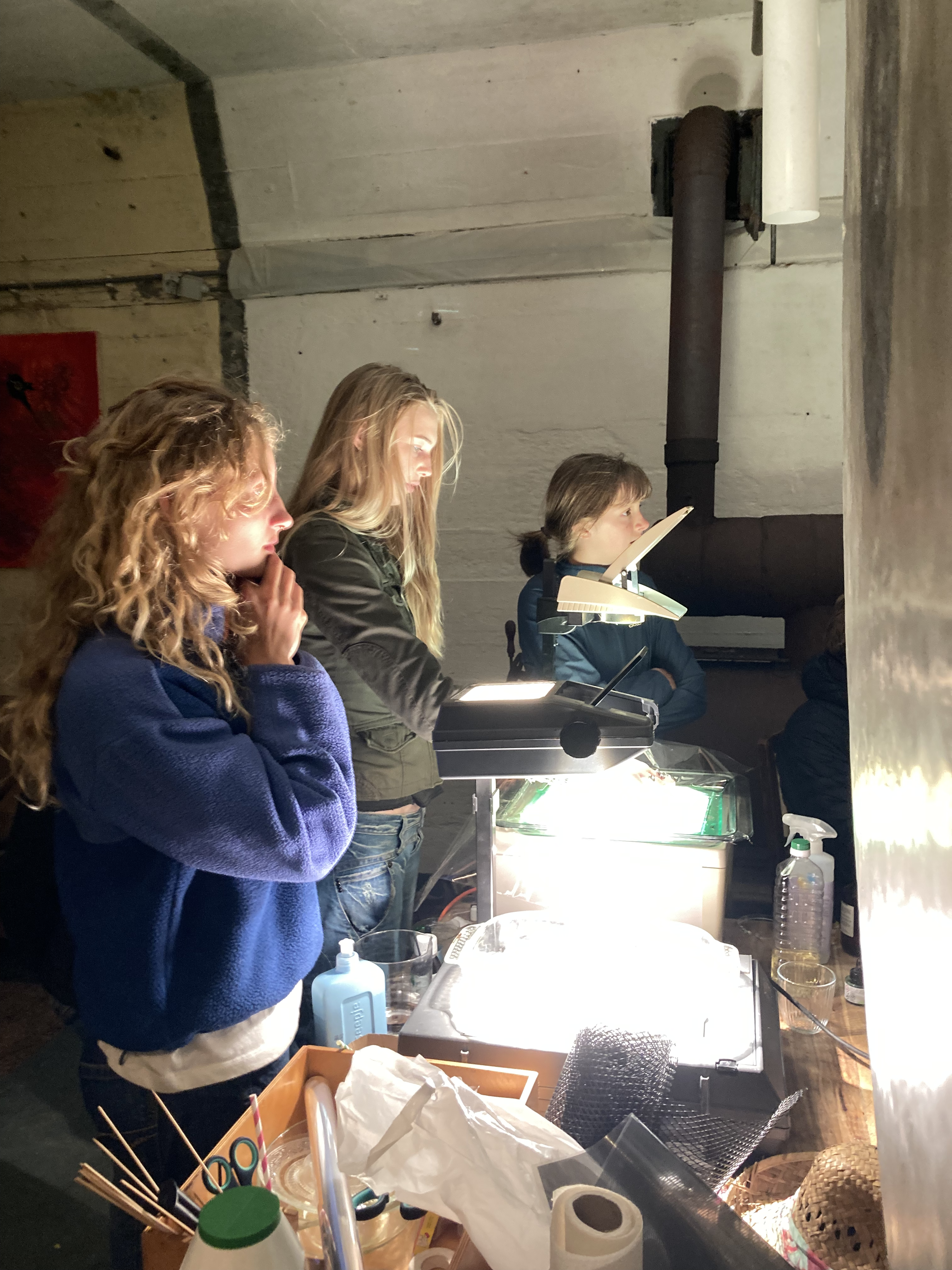 Animatie met overheadprojectoren