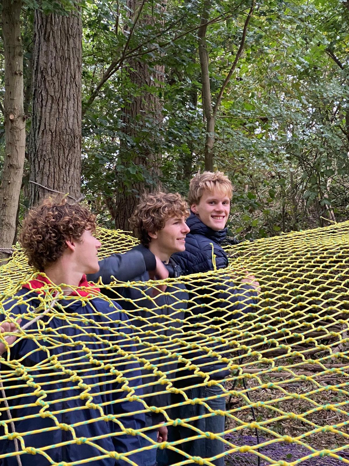 Ruben, Marius en Jonatan