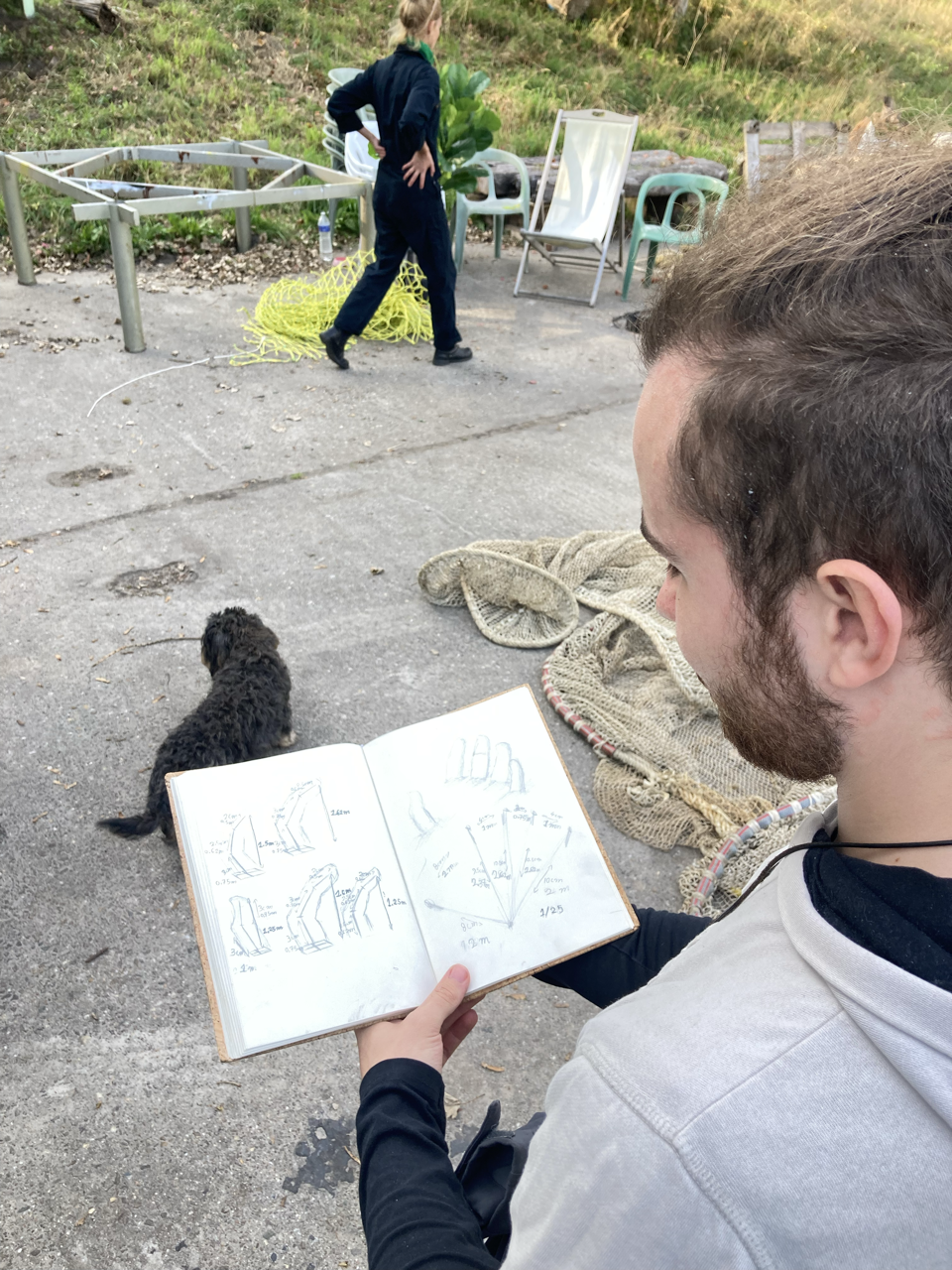 Ontwerp voor The Grasp van Bowen